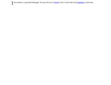 Tablet Screenshot of git.ziegenhain.com